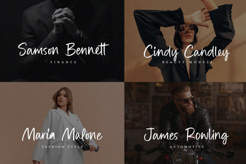 Kinston - Handwritten Font Font Alpaprana Studio 