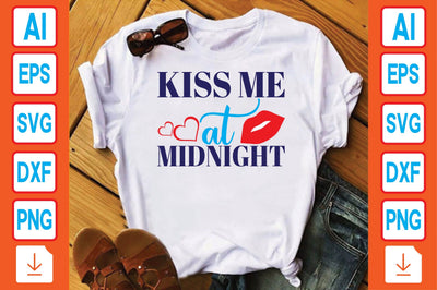 Kiss Me at Midnight SVG Craftlabsvg24 