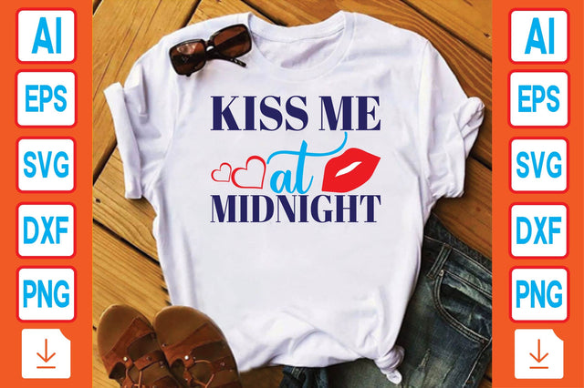 Kiss Me at Midnight SVG Craftlabsvg24 