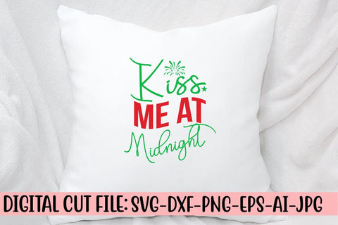 Kiss Me At Midnight SVG Cut File SVG Syaman 