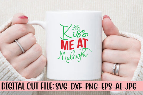 Kiss Me At Midnight SVG Cut File SVG Syaman 