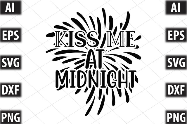 Kiss Me At Midnight SVG SVGista 