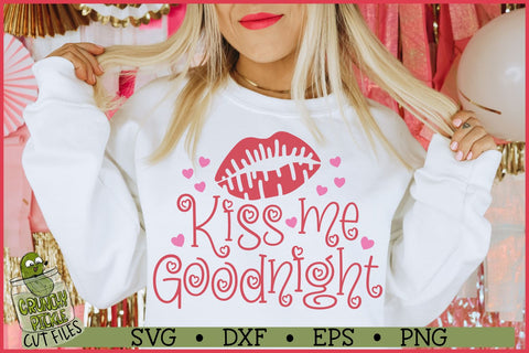 Kiss Me Goodnight SVG File SVG Crunchy Pickle 