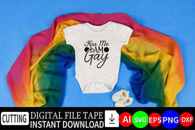 Kiss Me I Am Gay SVG CraftlabSvg29 
