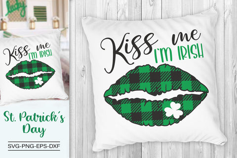Kiss Me I'm Irish, St. Patrick's Day Svg SVG SvgMonkeys 