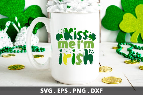 Kiss me im irish SVG Designangry 