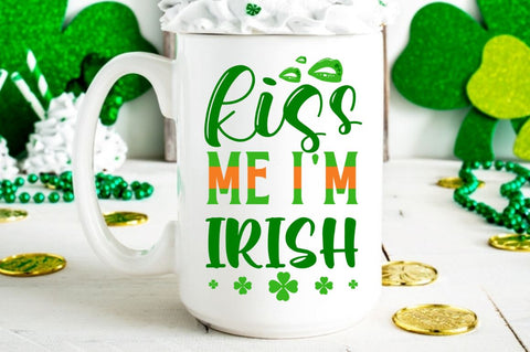 Kiss me i'm irish SVG Designangry 