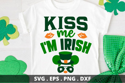 kiss me i,m irish SVG Designangry 