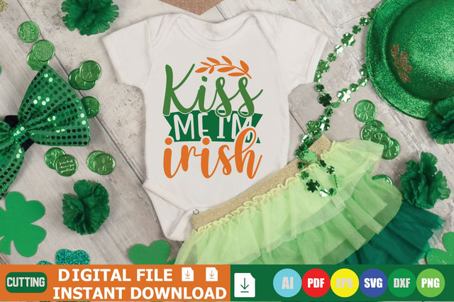 Kiss Me I’m Irish SVG Shahin alam 