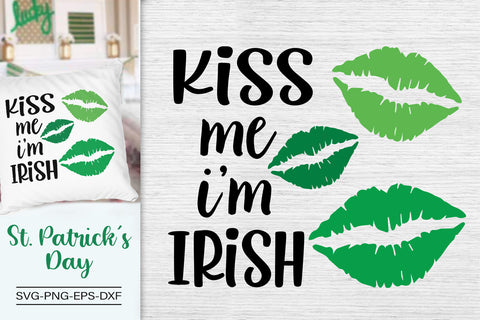 Kiss Me I'm Irish Svg, St. Patrick's Day Svg SVG SvgMonkeys 