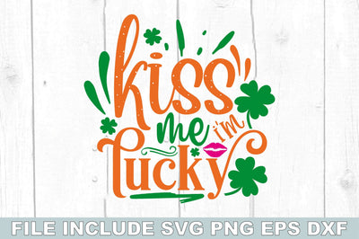 Kiss me im lucky SVG Ariyan 