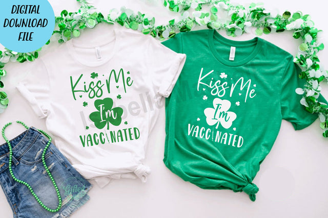 Kiss me I'm vaccinated svg SVG Isabella Machell 