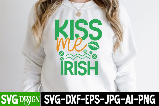 kiss me irish SVG Cut File SVG BlackCatsMedia 