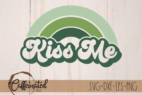 Kiss Me St. Patrick's Day SVG SVG Caffeinated SVGs 