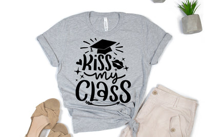 Kiss My Class SVG Graduation Quote SVG Ikonart Design Shop 
