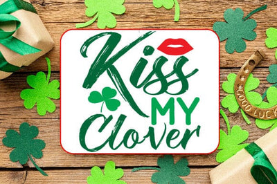 Kiss My Clover SVG Craftlabsvg24 