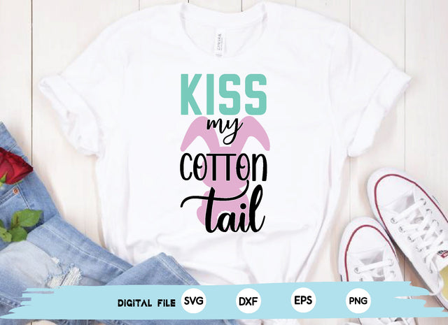 kiss my cotton tail SVG md faruk hossain 