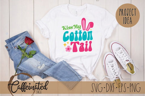 Kiss My Cotton Tail SVG SVG Caffeinated SVGs 