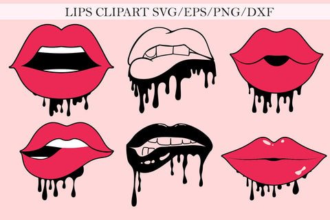 Kiss My Lips - A Dripping Font Duo Font Freeling Design House 
