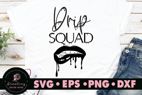 Kiss My Lips - Dripping Font Duo Font Freeling Design House 