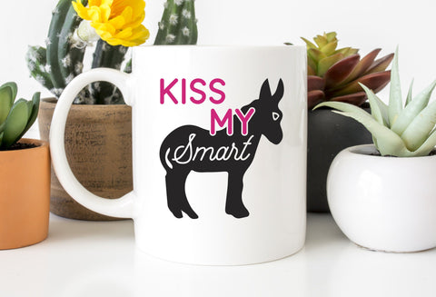 Kiss My Smart Ass Adult SVG Design SVG Crafting After Dark 