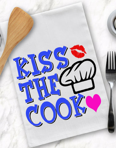 Kiss the Cook SVG Design Shark 