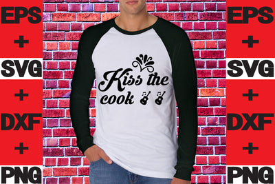 Kiss the cook SVG svgteam 