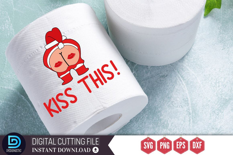 Kiss this SVG SVG DESIGNISTIC 