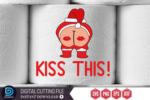 Kiss this SVG SVG DESIGNISTIC 