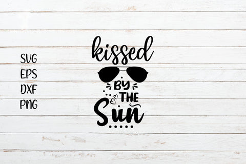 Kissed by the sun svg cut file, Summer svg Design SVG SmmrDesign 