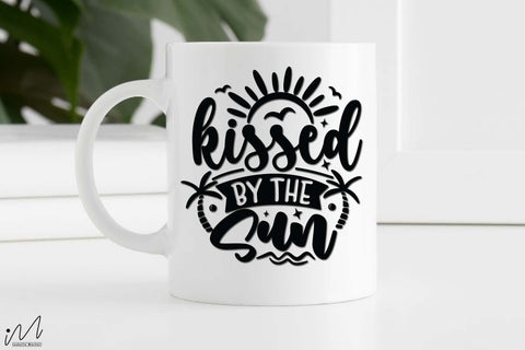kissed by the sun svg, Sunshine svg, Summer vibes svg, Summer t shirt svg, Vacation Svg, Ocean Svg Svg, Beach Svg, Beach t shirt svg, Summer mug svg, Beach time svg, Summer Cut Files, Hello summer svg, Lake time SVG Isabella Machell 