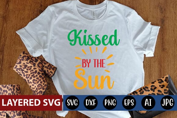 kissed by the sun Svg SVG Blessedprint 