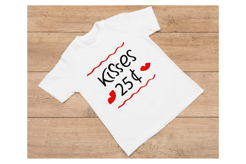Kisses 25 SVG. Love Quotes and Saying. Valentine quotes SVG Olga Terlyanskaya 