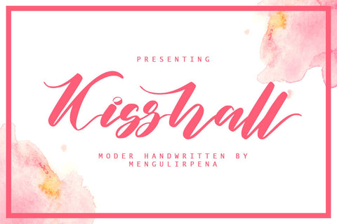 Kisshall Font Mengulirpena 