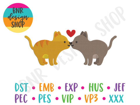 Kissing Animal Machine Embroidery Bundle Embroidery/Applique DESIGNS BNRDesignShop 