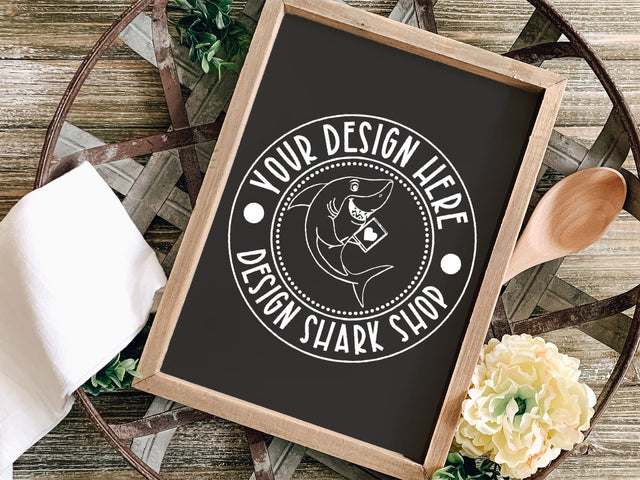 Kitchen Chalkboard Mock Up Mock Up Photo Design Shark 