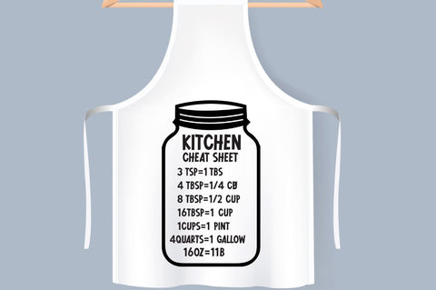 Kitchen Conversion Chart Bundle SVG DESIGNISTIC 