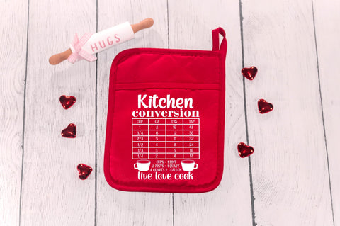 Kitchen Conversions Chart Svg Bundle SVG Regulrcrative 
