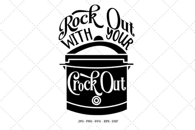 Kitchen Decal, Kitchen Svg, Cooking Svg, Pot, Crock Pot, Pressure Cooker, Instant Pot Decal, Kitchen Decal SVG SVG Digital Designer 