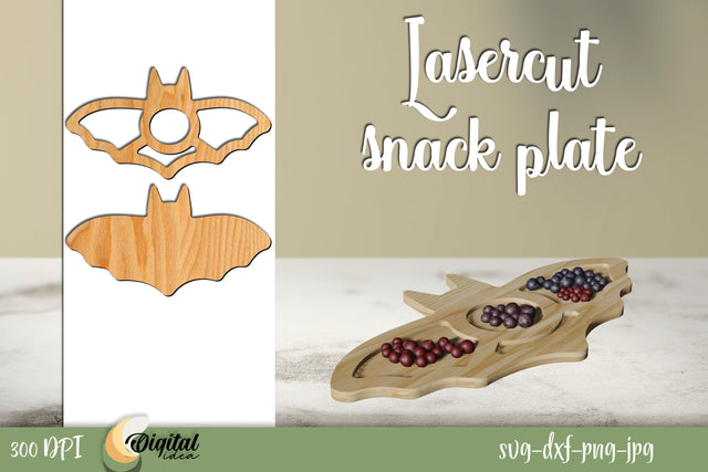 Kitchen Decor Laser Cut. 3D Design. Snack Plates Laser Cut. SVG Evgenyia Guschina 