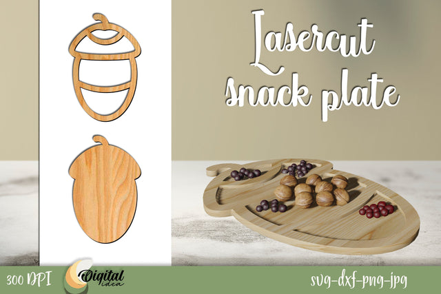 Kitchen Decor Laser Cut.3D Design. Snack Plates Laser Cut. SVG Evgenyia Guschina 