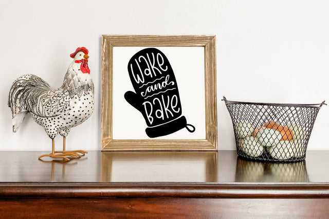Kitchen Decor SVG | Wake And Bake SVG dapiyupi store 