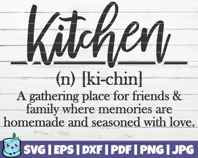 Kitchen Definition SVG MintyMarshmallows 
