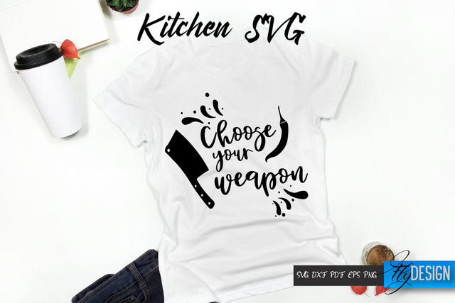 Kitchen Designs. Chef Quotes. Svg Quotes. Happy Kitchen. Mom Life Svg. SVG Fly Design 