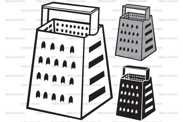 Kitchen grater SVG TribaliumArtSF 
