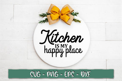 Kitchen is my happy place SVG SVG Shetara Begum 