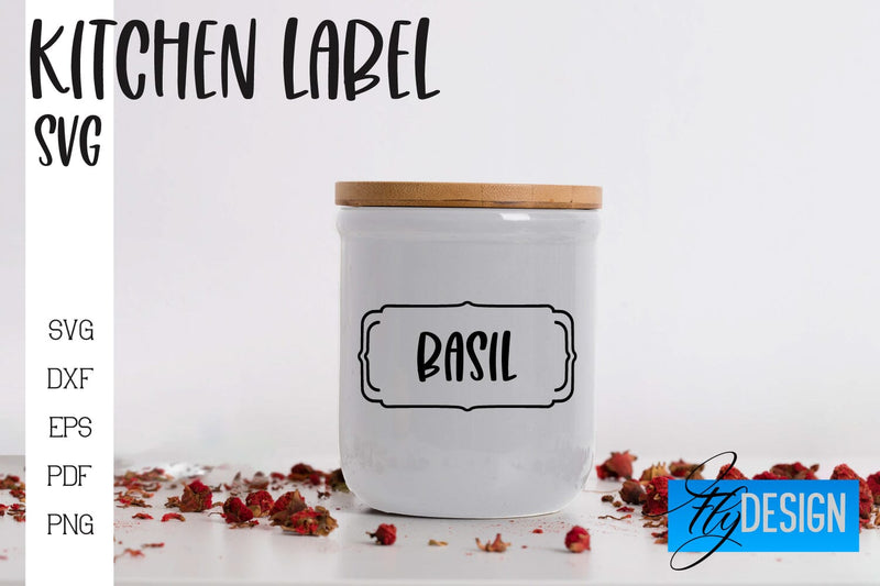 Kitchen Labels SVG | Home Design SVG Fly Design 