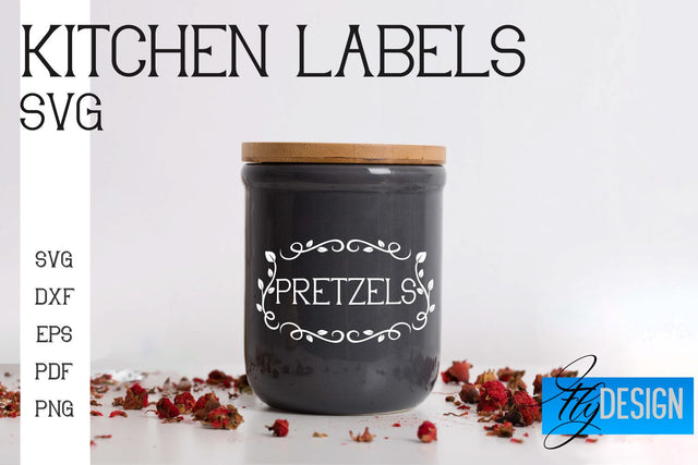 Kitchen Labels SVG | Home Design SVG Fly Design 