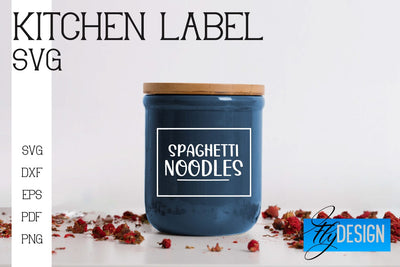 Kitchen Labels SVG | Home Design SVG Fly Design 