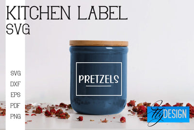 Kitchen Labels SVG | Home Design SVG Fly Design 